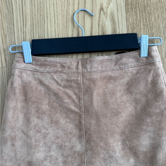 Ena Pelly suede & leather mini skirt size US 4 - Picture 9 of 9